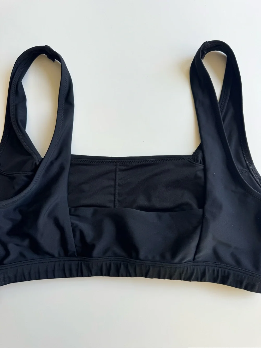Old Navy Black Bralette Square Neck Swim Top - Women's size XL